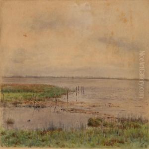 Fiord Landscape by Laurits Regner Tuxen