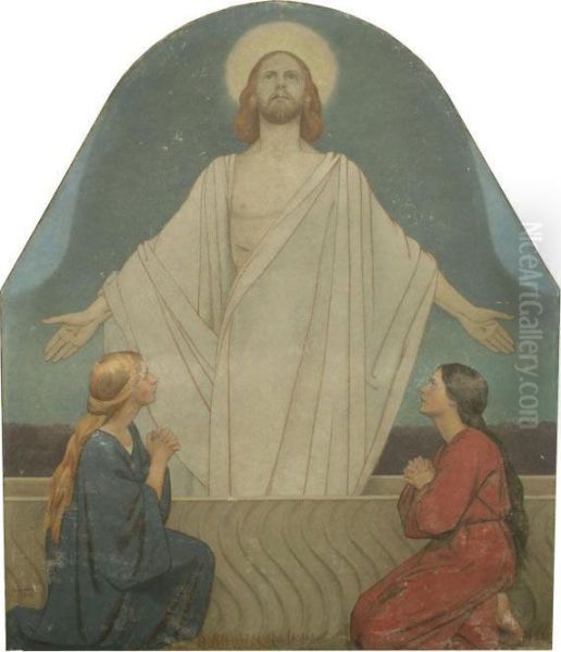 Altarpiece With Jesusand Two Women - view 1