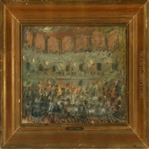 Festen For Drachmann Iraadhushallen by Laurits Regner Tuxen
