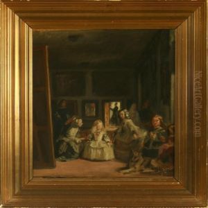 Las Meninas by Laurits Regner Tuxen