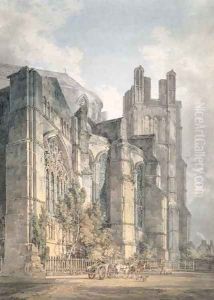 St Anselms Chapel, Canterbury Cathedral by Joseph Mallord William Turner