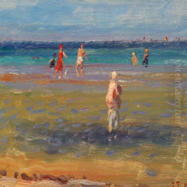 Children Bathing - view 1