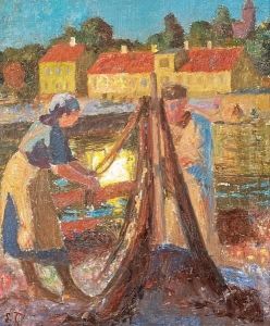 Scenery From Bornholm by Laurits Regner Tuxen
