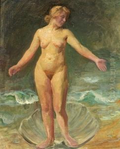 Den Skumfodte Venus by Laurits Regner Tuxen