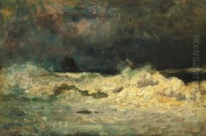 Breaking Waves Under A Dark Sky Breaking Waves Under A Dark Sky