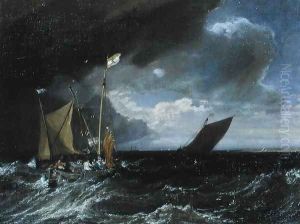 Seascape with a Squall Coming Up, c.1803 by Joseph Mallord William Turner