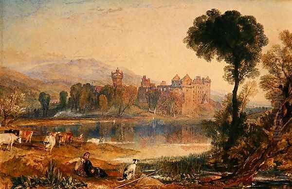 Linlithgow Palace, 1821 - view 1