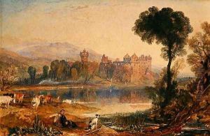 Linlithgow Palace, 1821 by Joseph Mallord William Turner