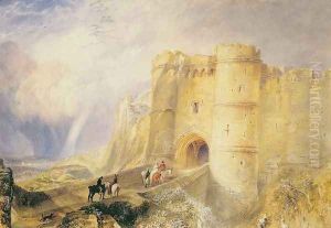 Carisbrook Castle, Isle of Wight by Joseph Mallord William Turner