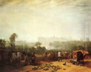 Ploughing up Turnips, near Slough by Joseph Mallord William Turner