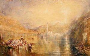 Kussnacht, Lake of Lucerne, Switzerland, 1843 by Joseph Mallord William Turner