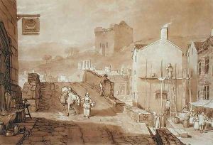 Morpeth, Northumberland, engraved by Charles Turner 1773-1857 published 1808 by Joseph Mallord William Turner