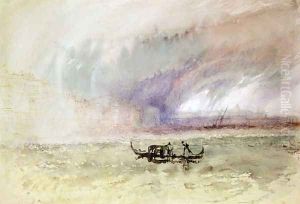 A Storm on the Lagoon, Venice by Joseph Mallord William Turner
