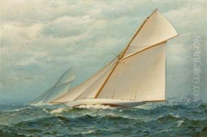 America's Cup Race by James Gale Tyler