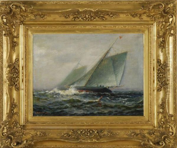 A Schooner Race - view 1