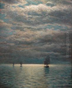 Moonlit Sail by James Gale Tyler