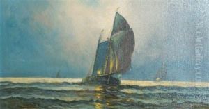 Ships At Sea by James Gale Tyler