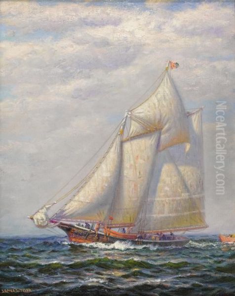 Vessel At Sea - view 1