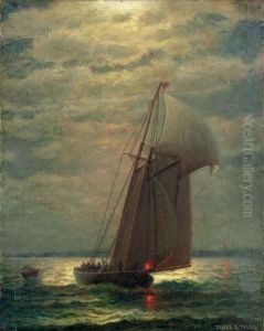 Fishing At Night by James Gale Tyler