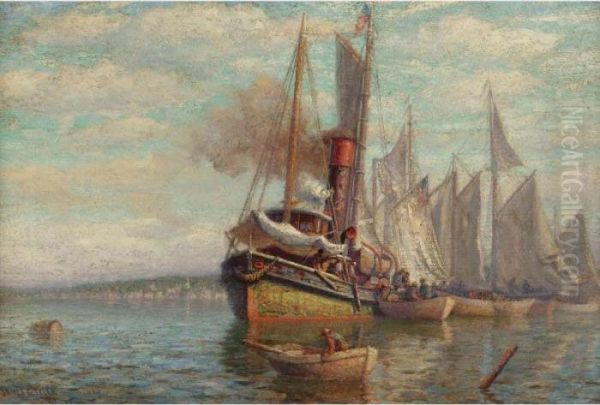 Fishing Boats In The Harbor - view 1