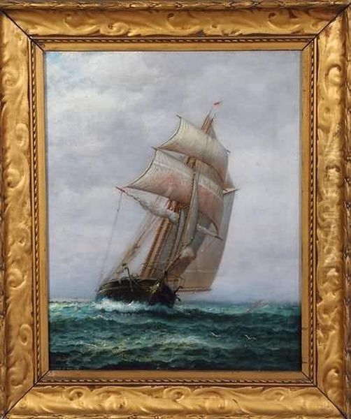 Seascape Wtith Ship - view 1