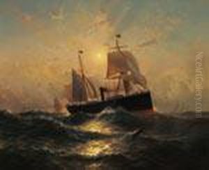 ''american Sail And Steam Ship''