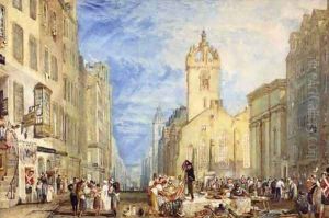 High Street, Edinburgh, c.1818