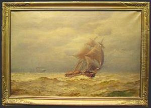 Ship In Rough Seas
