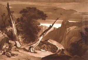 From Spenser's 'Fairy Queen', from the Liber Studiorum, engraved by T. Hodgetts, 1811