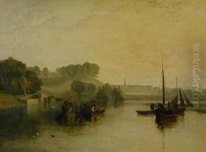 Petworth, Sussex, the Seat of the Earl of Egremont Dewy Morning, 1810 by Joseph Mallord William Turner