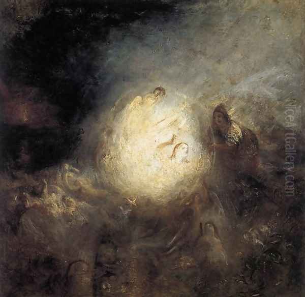 Undine Giving the Ring to Massaniello, Fisherman of Naples 1846 - view 1