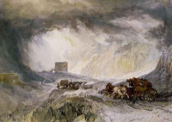 Passage Of Mount Cenis - view 1