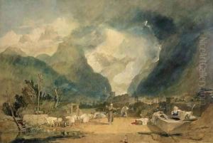 St. Hughes Denouncing Vengeance on the Shepherd of Cormayer in the Val of dAoust, c.1803