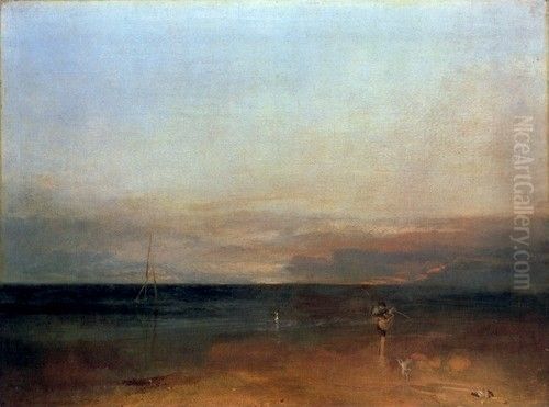 Rocky Bay With Figures - view 1