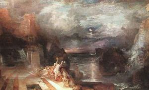 Hero And Leander by Joseph Mallord William Turner
