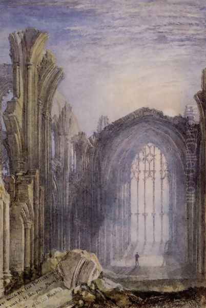Melrose Abbey - view 1