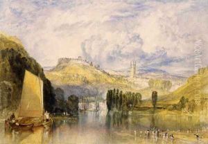 Totnes In The River Dart