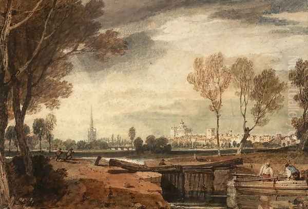 Abingdon, Oxfordshire, c.1805 - view 1