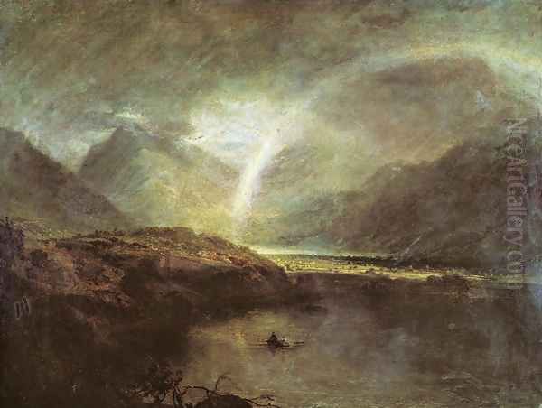 Buttermere Lake: A Shower - view 1