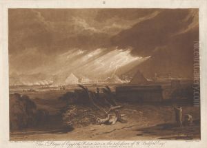 The Fifth Plaque of Egypt, engraved by Charles Turner 1773-1857 1808 by Joseph Mallord William Turner