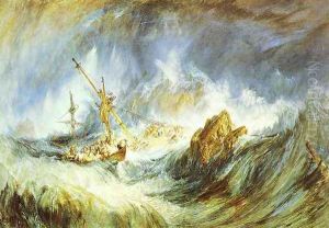 A Storm (Shipwreck) by Joseph Mallord William Turner
