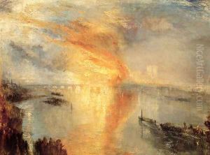 The Burning of the Houses of Parliament (2) 1834