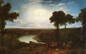 The Festival Upon The Opening Of The Vintage At Macon by Joseph Mallord William Turner