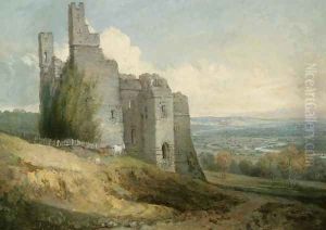 View of Harewood Castle from the SouthEast by Joseph Mallord William Turner