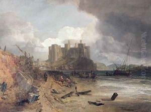 Conway Castle, c.1802-03 by Joseph Mallord William Turner