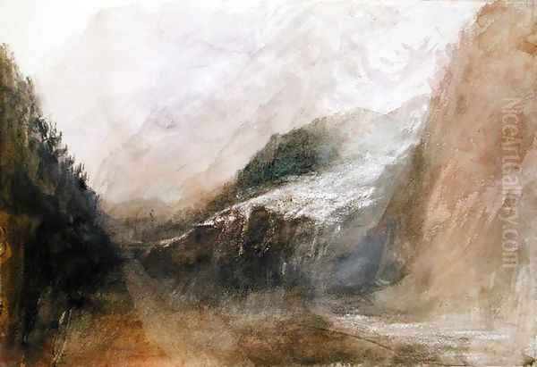 Brenva Glacier, Val dAosta - view 1