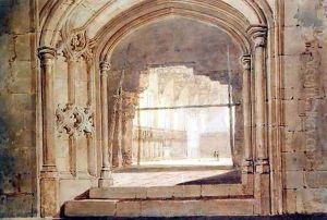 Christchurch Hall, Oxford, c.1800 by Joseph Mallord William Turner