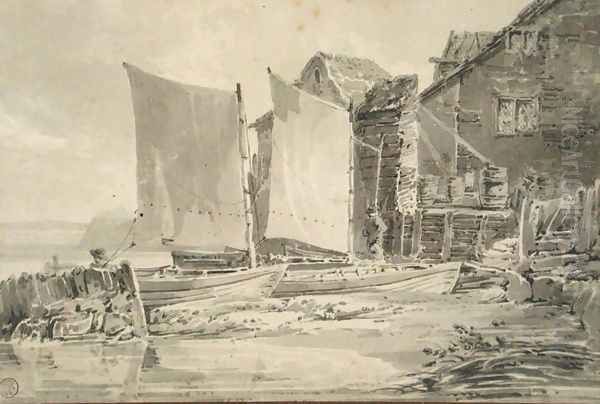 Fishermans Cottage, Dover, 1790s - view 1