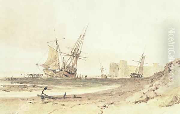 Flint Castle, Wales - view 1