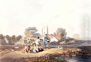 Autumn, sowing grain, 1818 by Joseph Mallord William Turner